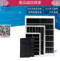 在飛比找樂天市場購物網優惠-優品誠信商家 太陽能板光電電池發電面板12V電子光伏光能手機