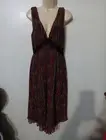House Of Harlow 1960 X Revolve Striped Sleeveless Linen Dress Size Small