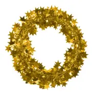 PMU Star Wire Shiny Garland Birthday Party Festive Home Decoration Ornament 25ft