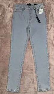 Buffalo David Bitton Blue Ivy High Rise Skinny Ankle Skinny Jeans Sz 29