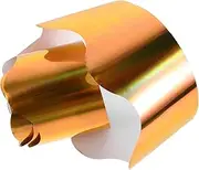 jojofuny Gold Fan Border Paper Easy Install Bulletin Board Decor 7.6cm x 10m Roll