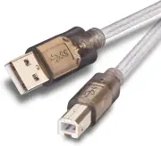 Printer Cable 25Ft,2.0 Printer Scanner Cable Cord USB Type a Male to B Male High