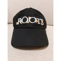 在飛比找蝦皮購物優惠-roots 黑色帽子