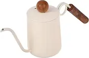 Ergonomic Tea Kettle with Gooseneck Spout 600ml for Precise Pouring Over Coffee and Tea Decanter
