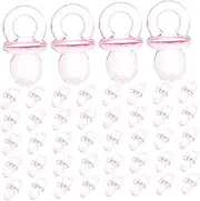 ADOCARN 50pcs Mini Pacifier Decoration Boy Shower Decorations Shower Pacifier Mini Pacifiers Pacifier Shower Shower Table Decorations Pacifier for Shower Game