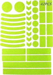 Music Boxing Machine Smart Bluetooth Boxing Equipment for Adults and Kids Home Gym Workout Exercise 42Pcs Reflective Stickers for Helmet, Bicycle, Wheelchair, Motorbike, Scooter - Night Safety Decals, Tape (Green)