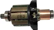Armature Rotor，Armature Rotor 18V Motor，Compatible for MAKITA，for 619263-3 619287-9 DDF456Z DF456D BDF456RFE DDF456 BHP456 BDF456 Cordless Drill Screwdriver