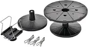 JWQFBC Holder for Spray Painting Stand Set, Practical, Facilitates - and Spray Painting Work, Fixed Holder, Rotatable