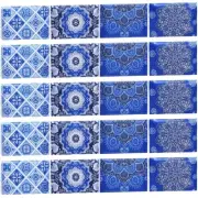 100 Pack Pocket Tissues Travel Slim Packs Small Facial Tissues Wallet Size To...