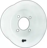 Allied Standard Steel Trailer Wheel 10"x6" 5 on 4.5