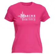 Sailing Marine Because Badass Official Job Title - Funny Novelty Womens T-Shirt T Shirt Tshirt