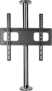 LCD TV Partition Wall Bracket,Video Wall Rotating Base 360 Degree Rotating Bracket,TV Wall Mount - 32-65 Inch Partition Rotating Hanger, Height Adjustable LCD TV Floor Stand