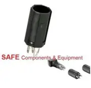 Plug-on Adaptor Plug for AL Switches Qty-1 Solder Terminal Socket C43