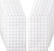 Self Adhesive Dots, 1080pcs (540 Pairs) 0.59” Diameter Hook & Loop Dots