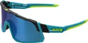Just1 Sniper Alexey Lutsenko Replica Sunglasses, blue-yellow for Men One Size Blue Yellow