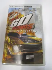 PSP UMD VIDEO Original Gone in 60 Seconds Collector's Edition Movie NEW