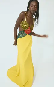 [Rosie Assoulin] Crochet Crossing Gown