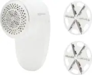 Amazon Basics Battery Operated Fabric Shaver, Lint And Fuzz Remover For Clothes