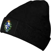 [Generic] Knit Cap Uruguay Knitted Hat Coat of Arms Uruguayan Beanie Winter Skull Hat for Men Women
