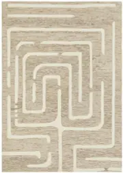 Summit Maze Linen Rug