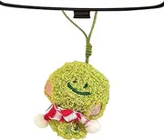 Plush Snake Pendant – Fuzzy Animal Charm, Soft Novelty, Kids Backpack Toy | Comfortable Fabric Bright Lucky Symbol Plush Design, Decorative Serpent Mascot Style Car Rearview Mirror Accent