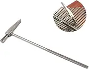 Mikinona Tuning Hammer Thumb Piano Finger Tuning Hammer Silver