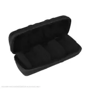 Generic EVA Zippered Hard Travel Case with Foam Insert for Three Watches