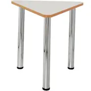 SYLEX GEO MEETING TABLE 60 Degree Triangle 750mm Off-White