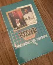 1990-91 SkyBox (Series II,2) Unopened Factory Sealed Wax Box Michael Jordan top