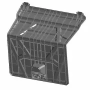 Polaris Access Box Panel, Genuine OEM Part 5454273, Qty 1