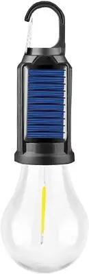 Solar Tent Lights USB Rechargeable Led Camping Lantern Outdoor Hanging Flashlght