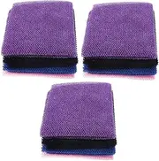 FRCOLOR Sets African Mesh Body Scrubber Shower Washcloths Back Scrubbers for Men Women Exfoliating Brush Cleansing Skin Brush Relaxing Pcs