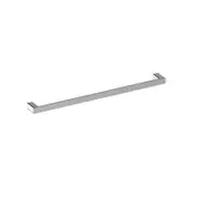 600mm BK KASTEN Chrome/Matt Black/Brushed Nickel/Brushed Gun Metal/Brushed Bronze Brass Single Square Bars Towel Rails