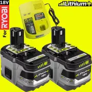 18V 9.0Ah P108 Lithium ion Battery For RYOBI ONE+ PLUS P104 P107/ P117 Charger