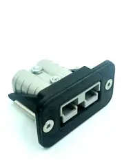 Anderson Plug flush Mount Cover Bracket SB50 countersunk bolt holes inc Grey
