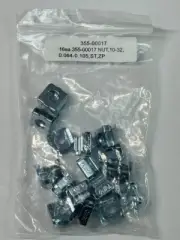 Lot of 4 355-00017 16ea Rack Mount Cage Nut 10-32