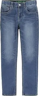 [Levi's] Boys' 511 Slim Fit Performance Jeans, Well Worn, 14