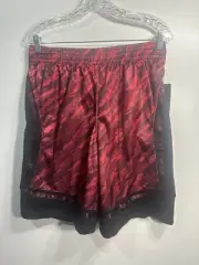 AND1 mens basketball shorts with pockets drawstring size medium