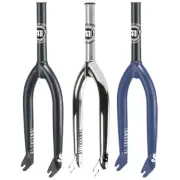 SUNDAY BMX BIKE DARKWAVE BLACK BICYCLE 3/8" FORK BLACK CHROME MIDNIGHT BLUE