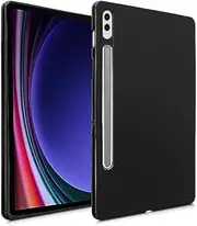 [Jarttarn] Compatible with Samsung Galaxy Tab S9 Ultra 14.6 inch 2023 Case, Anti-Scratch Ultra Slim Thin TPU Rubber Soft Skin Silicone Premium Protective Case for Galaxy Tab S9 Ultra (Black)