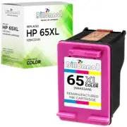 1PK Replacement For HP 65XL Color Ink Cartridge 2600 2652 2636 5010 5052 5055