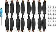 1/2/4 Pairs Spare Parts Light Weight Accessory Low Noise Propellers Props with Orange Stripes, for Mavic, for Mini, 2 Drone Blades(C)