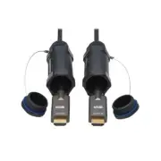 Eaton P568FA-30M-W EATON TRIPP LITE SERIES HIGH-SPEED ARMORED HDMI FIBER ACTIVE
