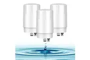 3 Packs Replacement Water Filter Cartridge Refill for Brita Basic/Complete Water Filter Faucet Mount System FR-200 FF-100 36311