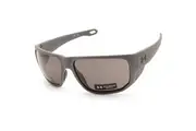 Under Armour Attack 2 Matte Grey/Grey Polarised Men's Sports Sunglasses RIW-6C