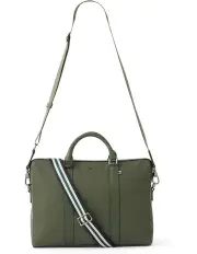 [Marcs] Mathias Leather Mix Breif case in Khaki