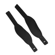 2Pcs Exercise Bike Pedal Straps Fix Bands Indoor Cycle Fitness Accessory Belts