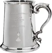 I LUV LTD 1 Pint Tankard for Liverpool Football Club 1976-77 English 1st Division Football Champions Pewter Beer Mug