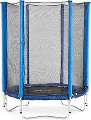 Plum® Junior Springsafe® Trampoline & Enclosure - Blue