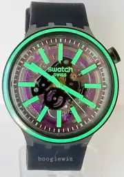 SWATCH BIG BOLD, SWISS MADE, "PINK TASTE" WATCH, SO27B113, NEW IN BOX